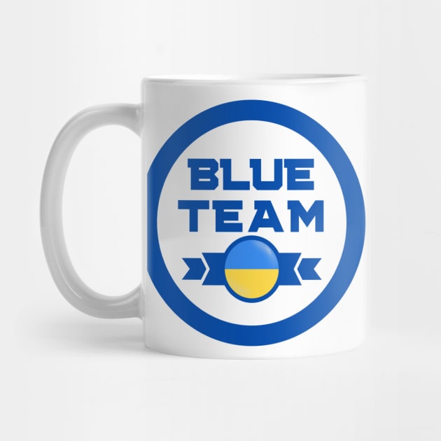 Cybersecurity Blue Team Ukraine Gamification Badge CTF by FSEstyle